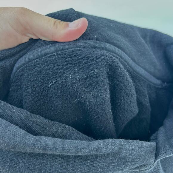 Jennifer Fisher Spell Out Oversized Black Hoodie Hoody Sweatshirt Pullover Small - Picture 10 of 11